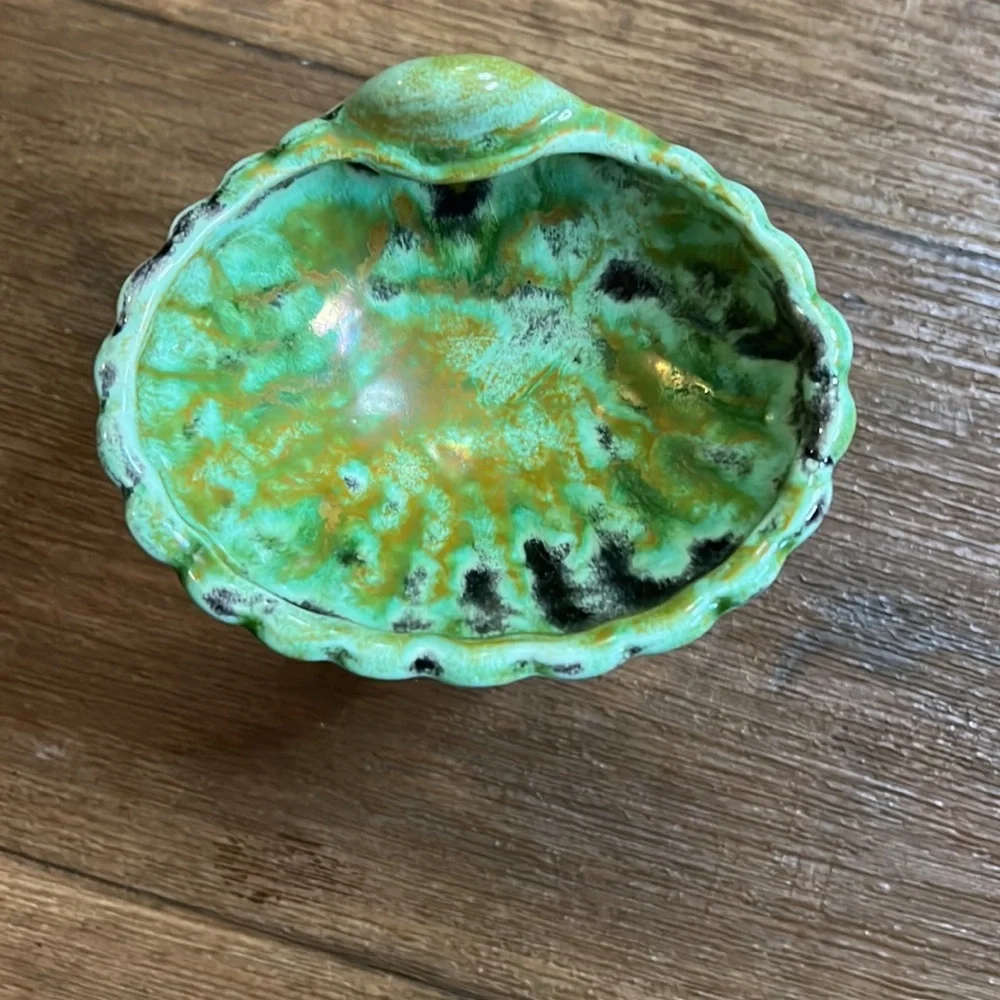 Hand made shell pottery